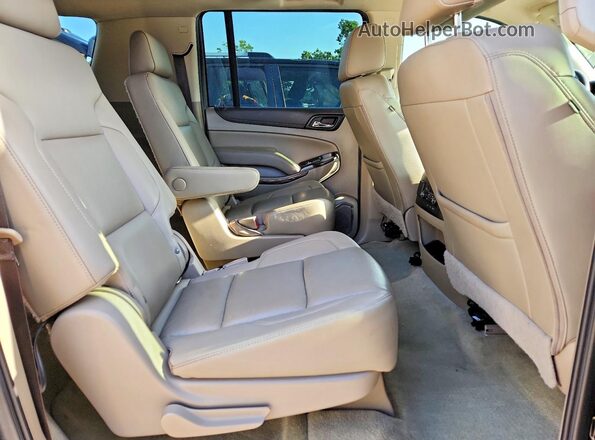 1GKS2GKC6JR366842 2018 GMC YUKON Black უკანა სალონის ხედი