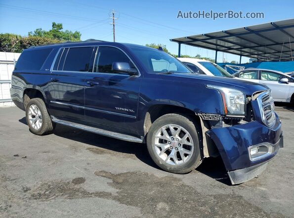 1GKS2GKC7HR226115 2017 GMC YUKON Blue Front right