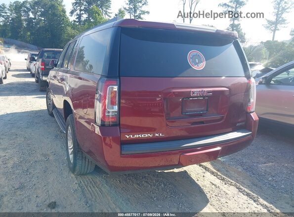 1GKS2GKC7JR367059 2018 GMC YUKON Red Задня ліва чверть