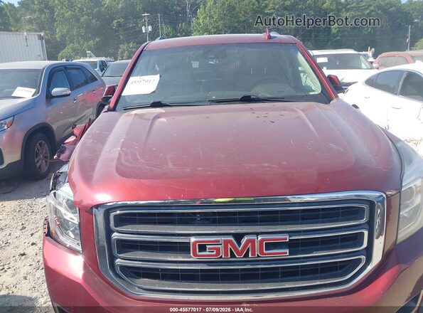 1GKS2GKC7JR367059 2018 GMC YUKON Red Вид ззаду