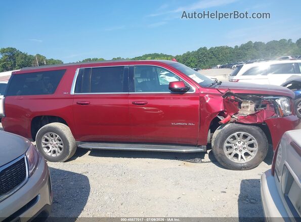 1GKS2GKC7JR367059 2018 GMC YUKON Red Вид задньої частини салону