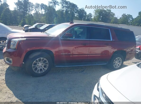 1GKS2GKC7JR367059 2018 GMC YUKON Red Панорамний вид салону 360°