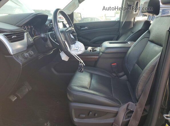 1GKS2GKC8GR236053 2016 GMC YUKON Черный Вид салона спереди