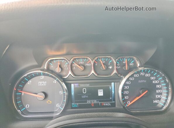 1GKS2GKC8LR289863 2020 GMC YUKON Black Instrument cluster view