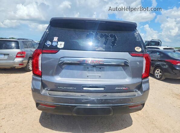 1GKS2HKDXMR445238 2021 GMC YUKON Gray Widok z tyłu