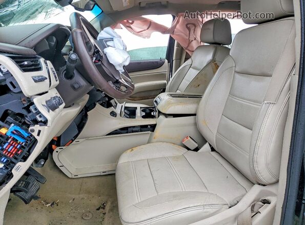 1GKS2HKJ2GR413684 2016 GMC YUKON Черный Вид салона спереди