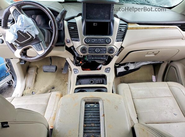 1GKS2HKJ2GR413684 2016 GMC YUKON Черный Вид панели приборов