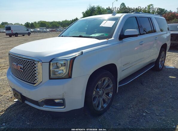 1GKS2HKJ7GR403278 2016 GMC YUKON White Передня ліва чверть