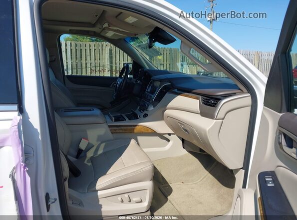 1GKS2HKJ7GR403278 2016 GMC YUKON White Вид салону спереду