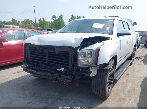 1GKS2HKJ8JR104079 2018 GMC YUKON White Front view