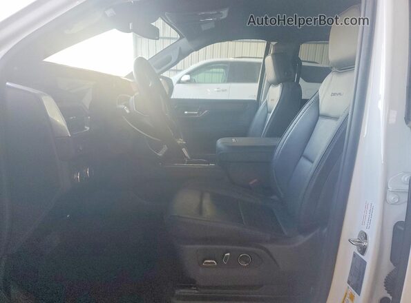 1GKS2JRL1SR377882 2025 GMC YUKON White წინა სალონის ხედი