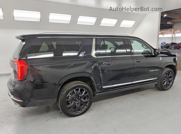 1GKS2JRL3SR164609 2025 GMC YUKON Черный Задняя правая четверть