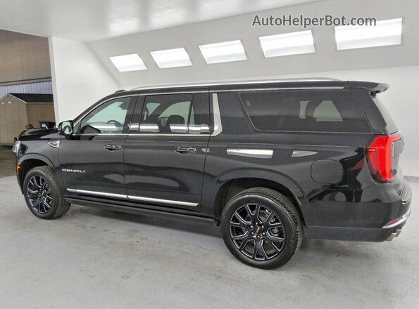 1GKS2JRL3SR164609 2025 GMC YUKON Черный Задняя левая четверть