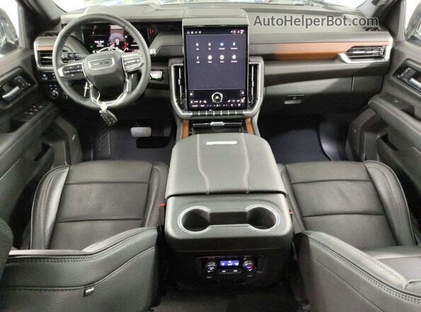 1GKS2JRL3SR164609 2025 GMC YUKON Черный Вид щитка приборов