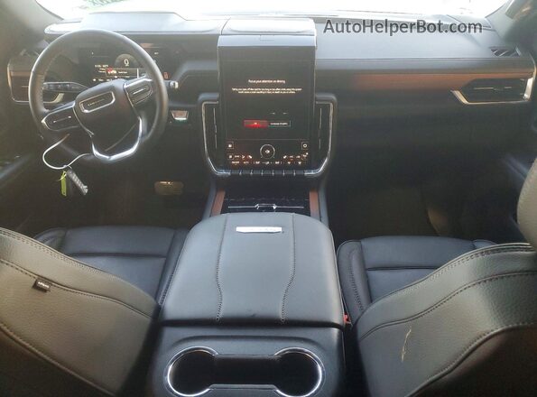 1GKS2JRL4SR155174 2025 GMC YUKON Black Widok deski rozdzielczej