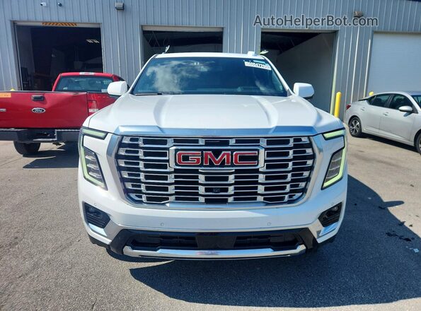 1GKS2JRLXSR346968 2025 GMC YUKON White Դիմացի տեսք