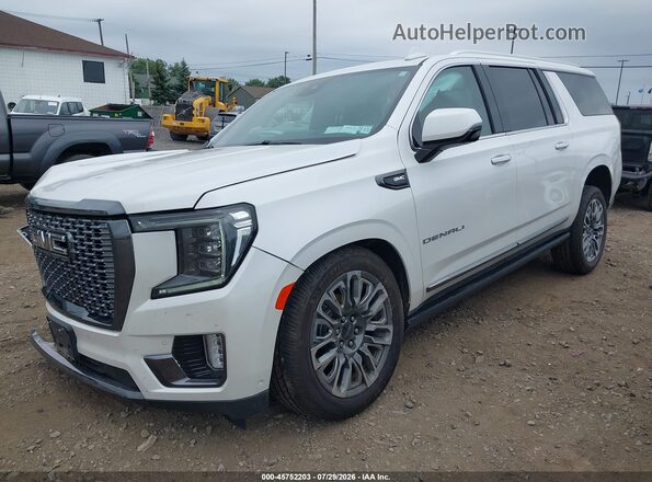 1GKS2KKL0PR434533 2023 GMC YUKON White Առջևի ձախ երեք քառորդ տեսարան