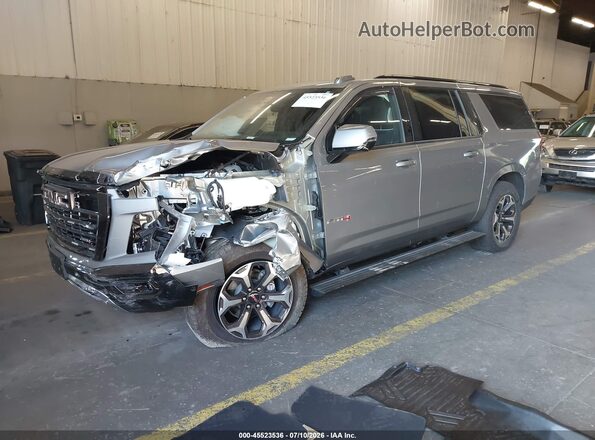 1GKS2WRL7SR254472 2025 GMC YUKON Gray Առջևի ձախ երեք քառորդ տեսարան