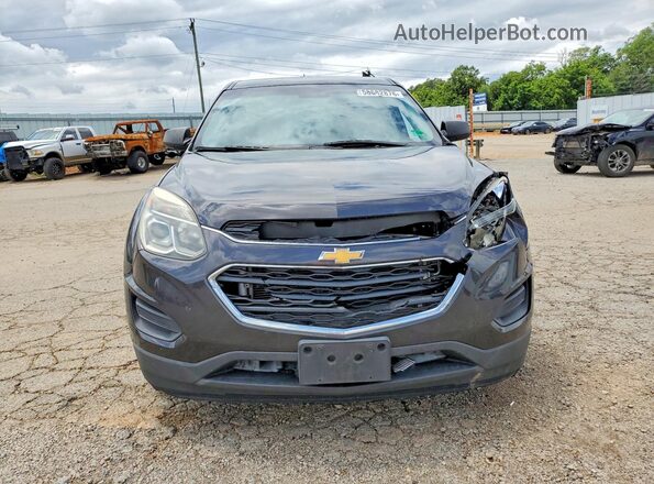 1GNALBEK1GZ107167 2016 CHEVROLET EQUINOX Black Вид спереду