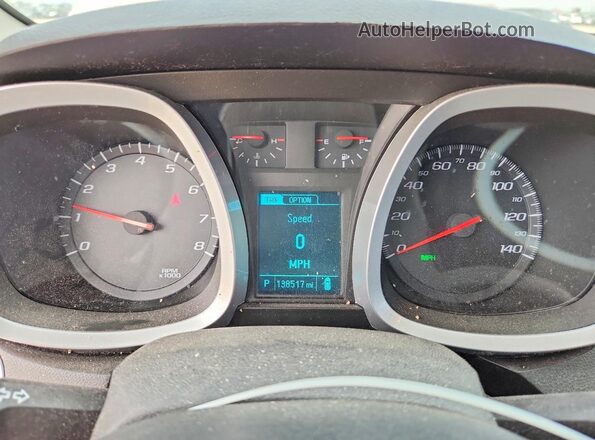1GNALBEK5GZ104580 2016 CHEVROLET EQUINOX Gold Vista del cuadro de instrumentos