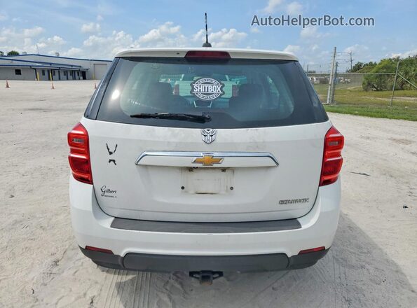 1GNALBEK7GZ105312 2016 CHEVROLET EQUINOX White Вид ззаду