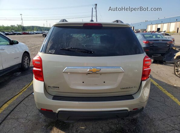 1GNALCEK6GZ100169 2016 CHEVROLET EQUINOX Silver Rear view