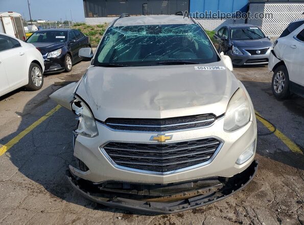 1GNALCEK6GZ100169 2016 CHEVROLET EQUINOX Silver Front view