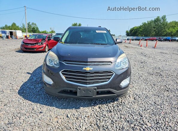 1GNALCEK8GZ105762 2016 CHEVROLET EQUINOX Black Widok z przodu