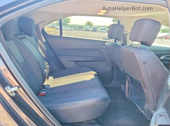1GNALCEK8GZ105762 2016 CHEVROLET EQUINOX Black Widok tylnych siedzeń