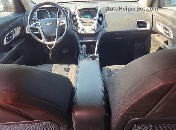 1GNALCEK8GZ105762 2016 CHEVROLET EQUINOX Black Widok deski rozdzielczej