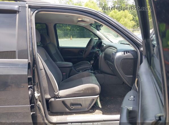 1GNDS13S882145065 2008 CHEVROLET TRAILBLAZER Черный Вид салона спереди