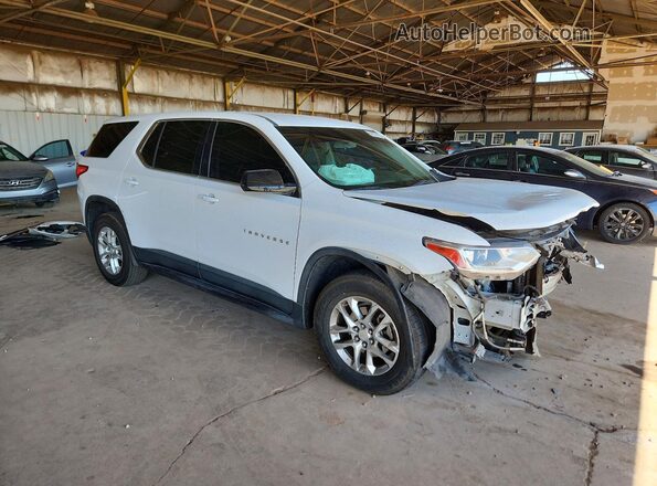 1GNERFKW0LJ278080 2020 CHEVROLET TRAVERSE White Передня права чверть