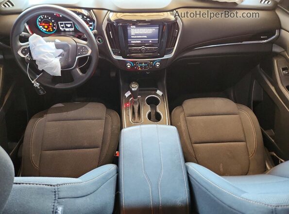 1GNERFKW0LJ278080 2020 CHEVROLET TRAVERSE White Вид панелі приладів