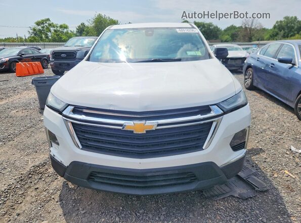 1GNERFKW1NJ117451 2022 CHEVROLET TRAVERSE White Front view