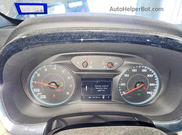 1GNERFKW1PJ242579 2023 CHEVROLET TRAVERSE Серебряный Вид щитка приборов