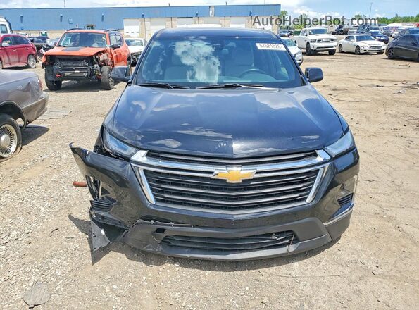 1GNERFKW1PJ337675 2023 CHEVROLET TRAVERSE Черный Вид спереди