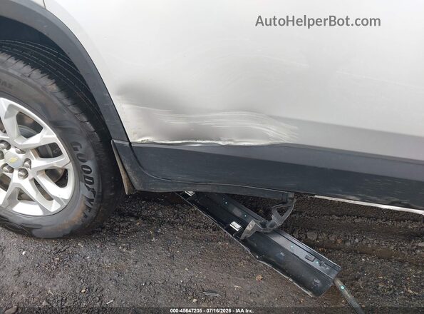 1GNERFKW2JJ277459 2018 CHEVROLET TRAVERSE Silver 
