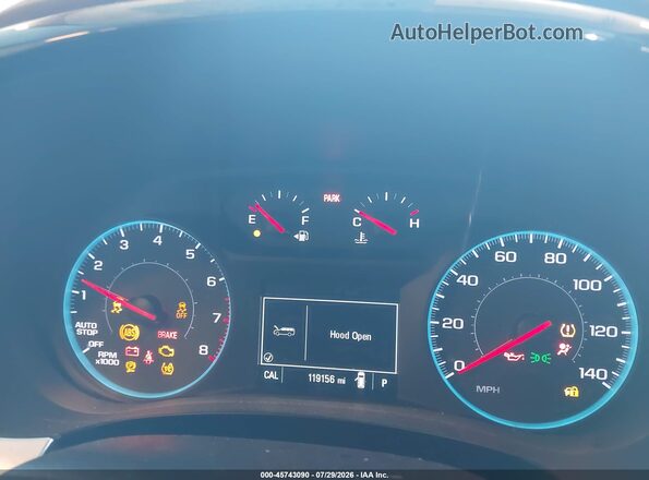 1GNERFKW2LJ112367 2020 CHEVROLET TRAVERSE Белый Вид задних сидений