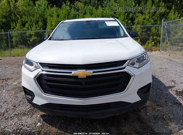 1GNERFKW2LJ120193 2020 CHEVROLET TRAVERSE White Instrument cluster view