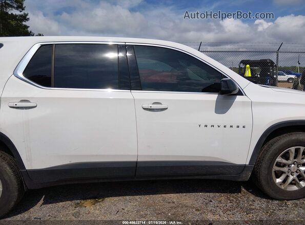 1GNERFKW2LJ120193 2020 CHEVROLET TRAVERSE White Rear interior view