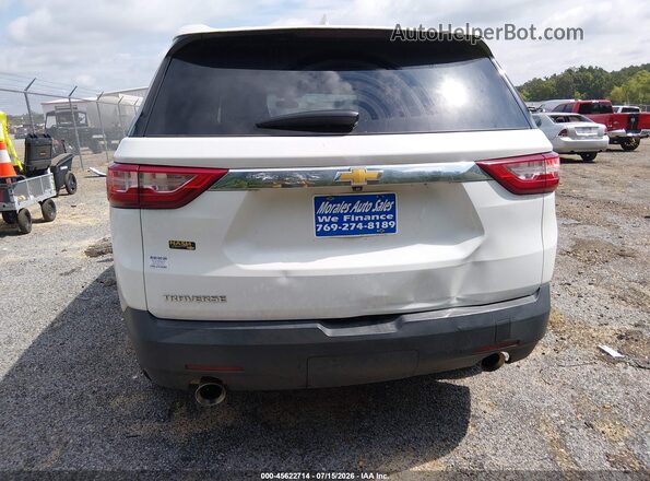 1GNERFKW2LJ120193 2020 CHEVROLET TRAVERSE White Front view