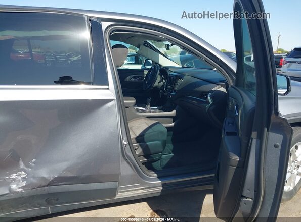 1GNERFKW2LJ298461 2020 CHEVROLET TRAVERSE Gray Вид салону спереду