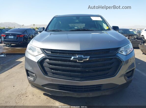 1GNERFKW2LJ298461 2020 CHEVROLET TRAVERSE Gray Вид щитка приладів