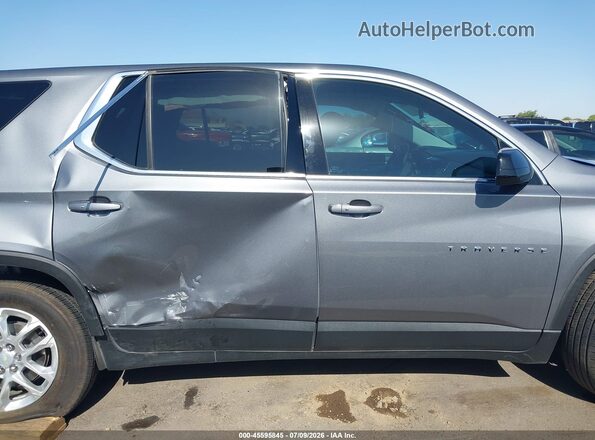1GNERFKW2LJ298461 2020 CHEVROLET TRAVERSE Gray Вид задньої частини салону