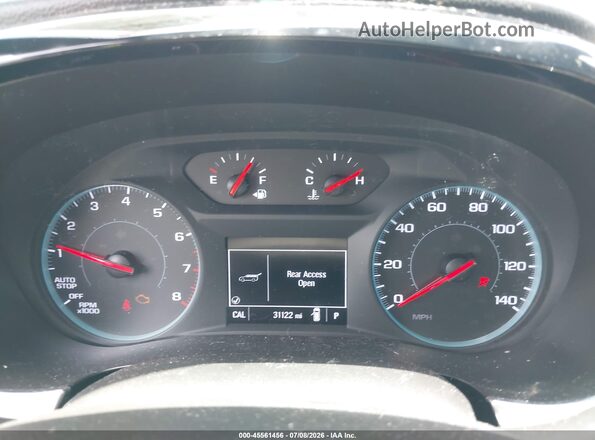 1GNERFKW2PJ272612 2023 CHEVROLET TRAVERSE Silver Հետևի նստատեղերի տեսք