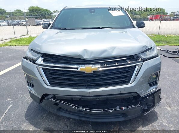 1GNERFKW2PJ272612 2023 CHEVROLET TRAVERSE Silver Սարքավորումների վահանակի տեսք