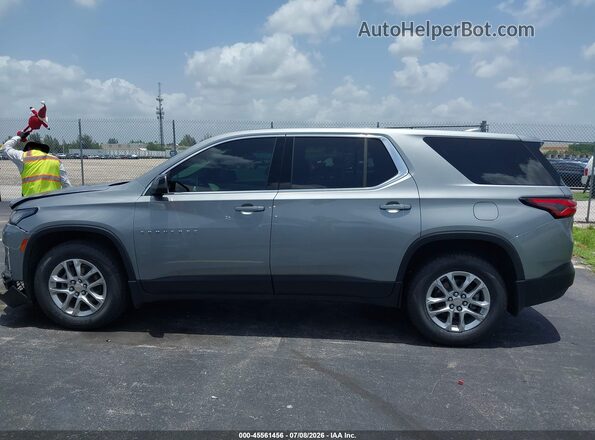 1GNERFKW2PJ272612 2023 CHEVROLET TRAVERSE Silver Սալոնի 360 աստիճան տեսք