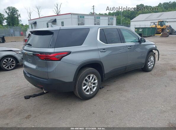 1GNERFKW2PJ332436 2023 CHEVROLET TRAVERSE Серый Задняя правая четверть