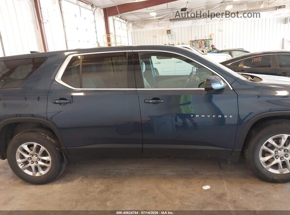 1GNERFKW6NJ193117 2022 CHEVROLET TRAVERSE Blue Вид задньої частини салону