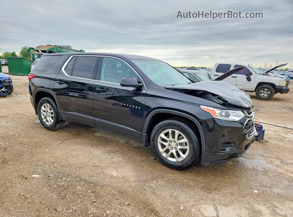 1GNERFKW7KJ275983 2019 CHEVROLET TRAVERSE Black Front right